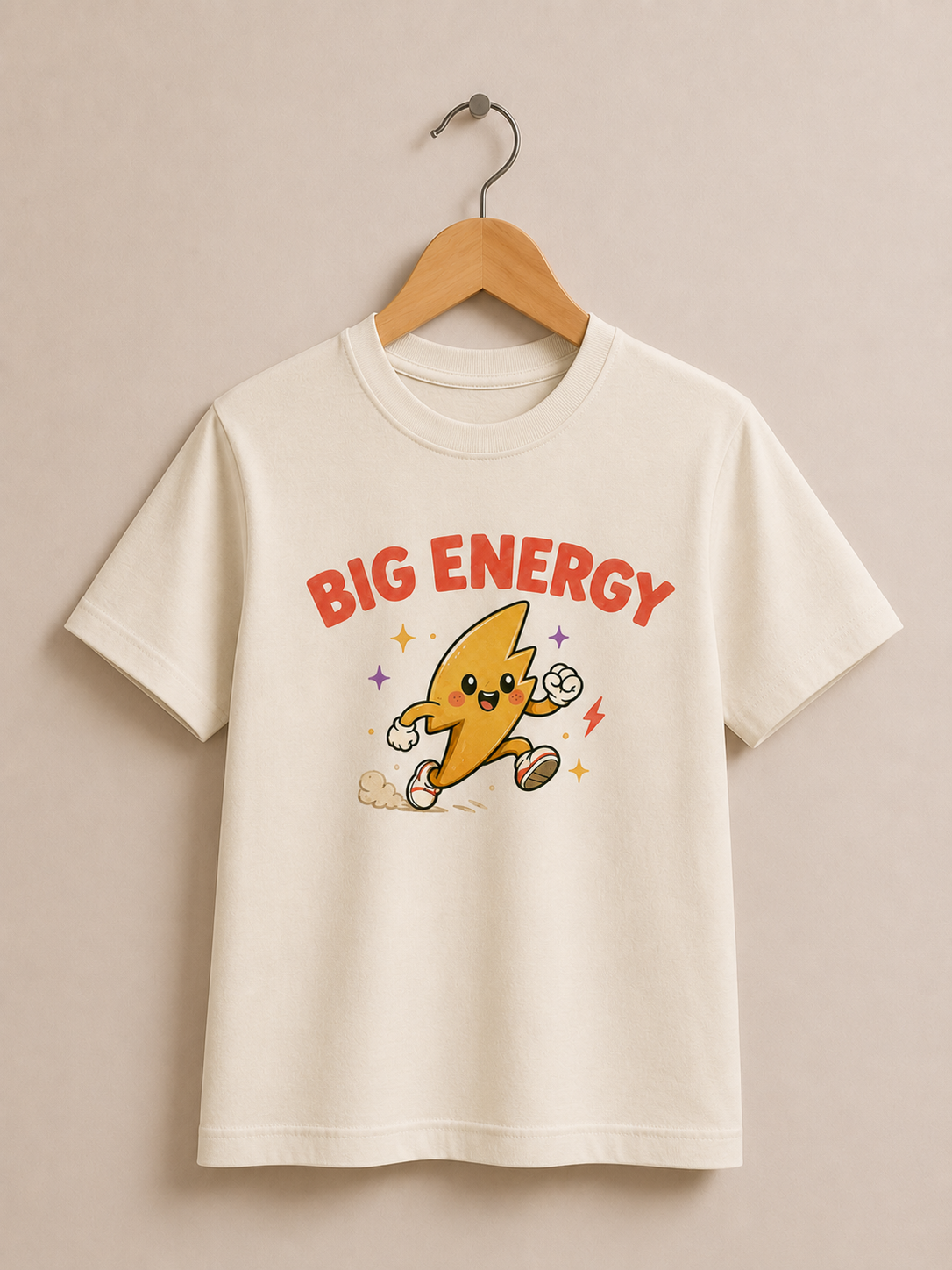Big energy Toddler tee organic