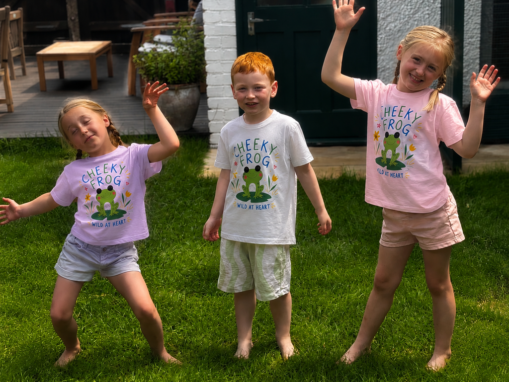 Cheeky Frog Organic Cotton Kids Tee