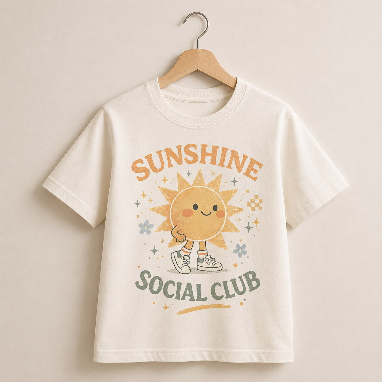 Sunshine Social Club — Organic Cotton Kids Tee