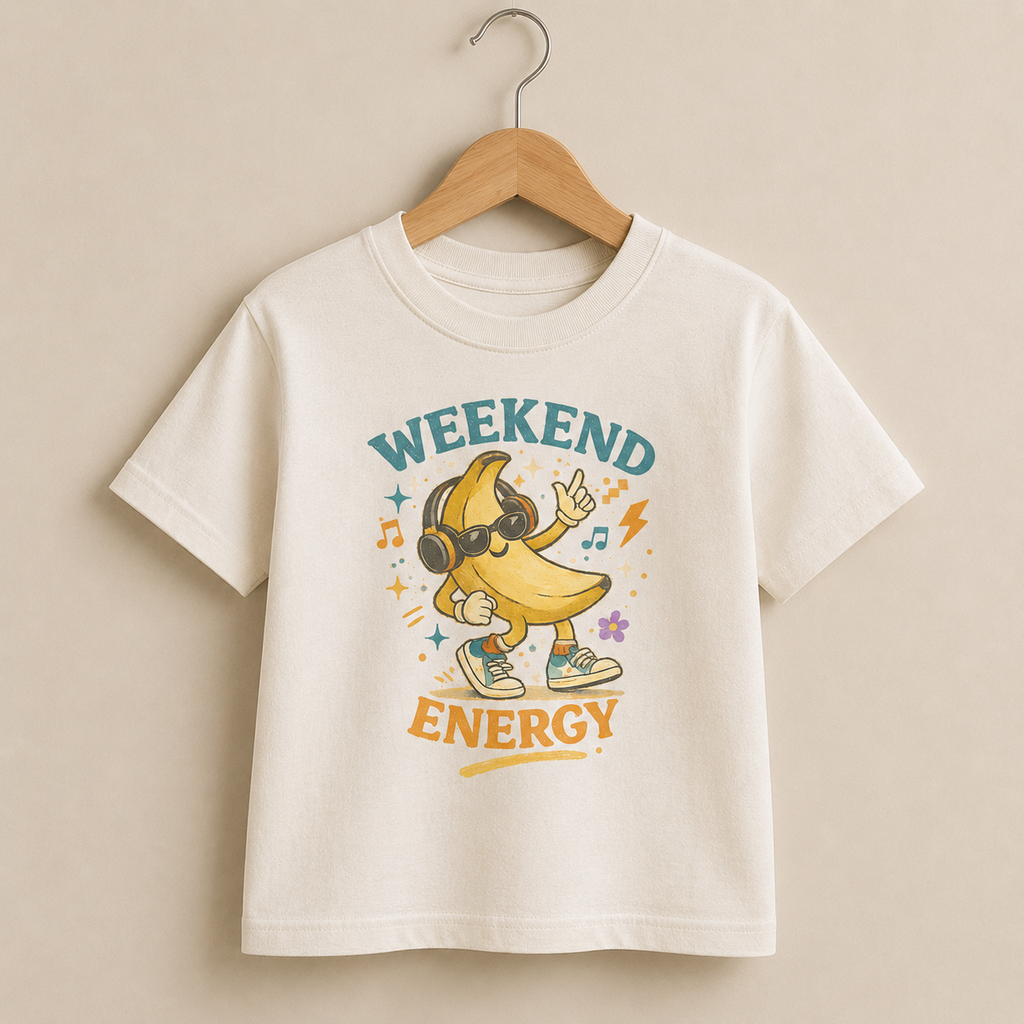 Weekend Energy — Organic Cotton Kids Tee