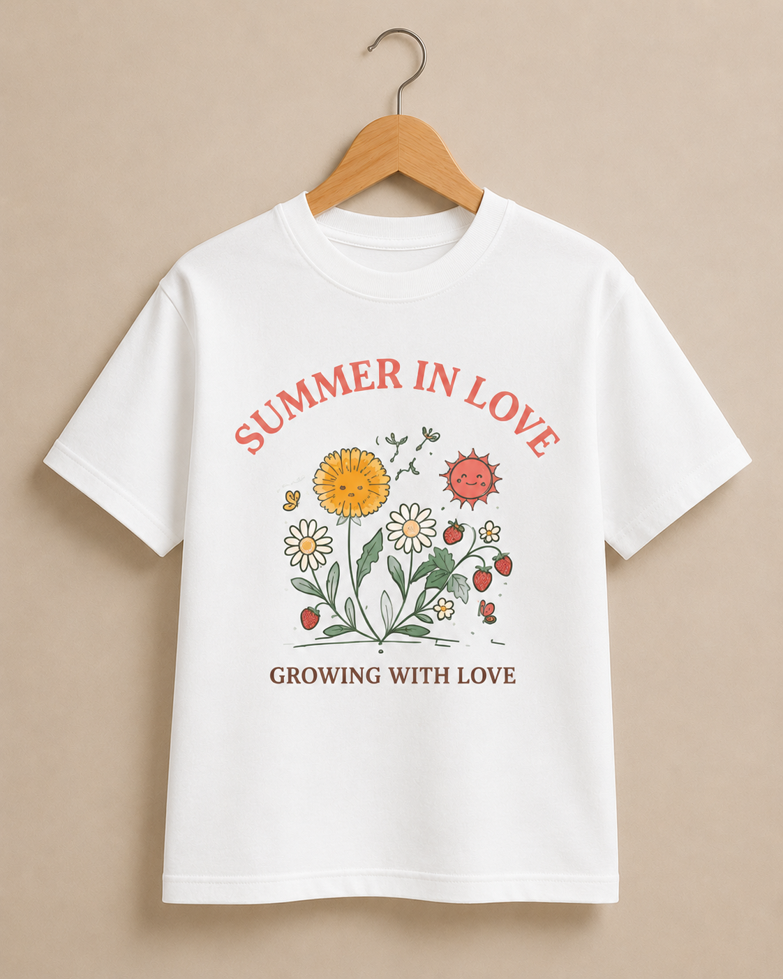 Summer in Love —  Organic Toddler Tee