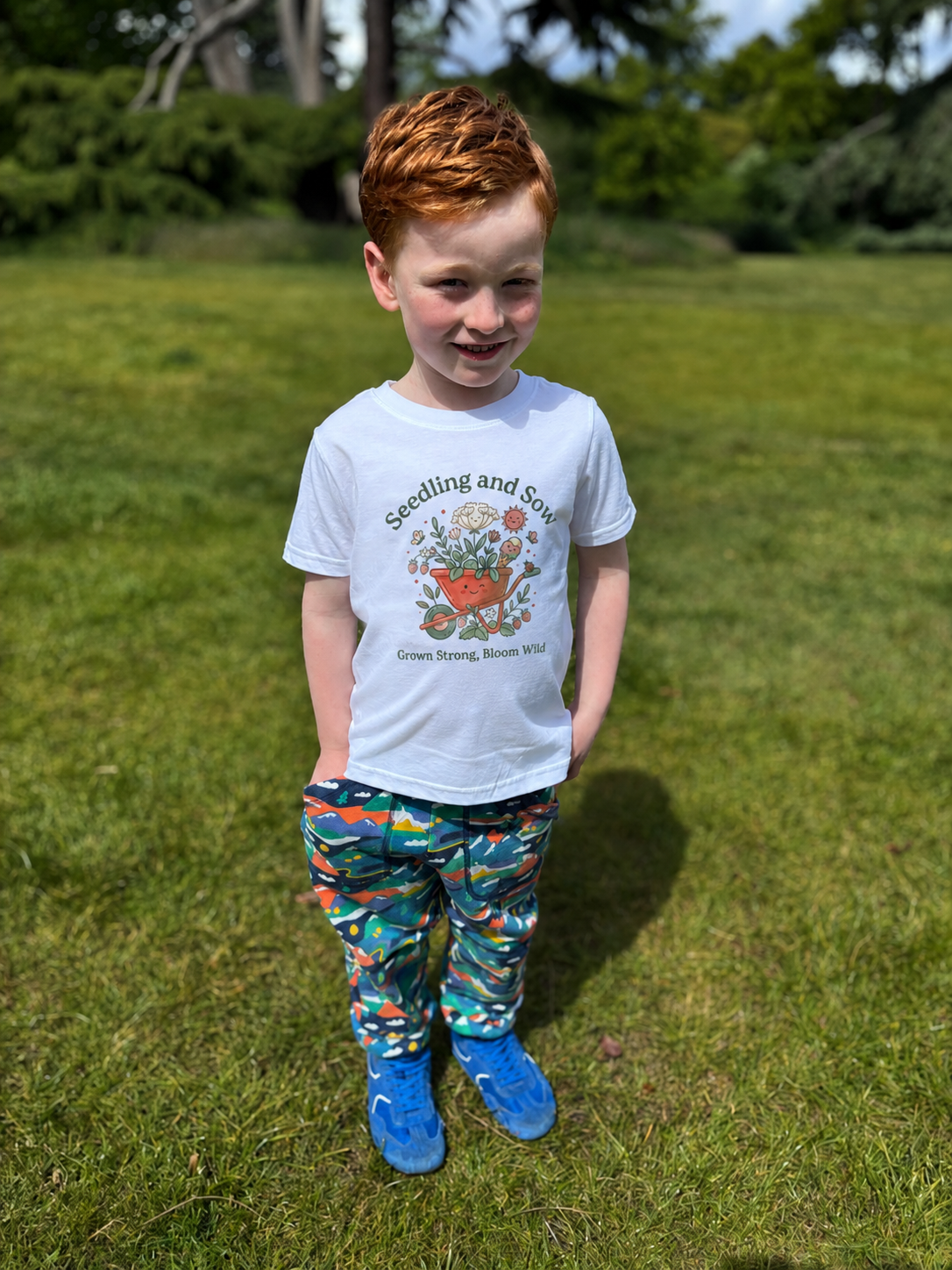 Wheelbarrow — Kids Tee