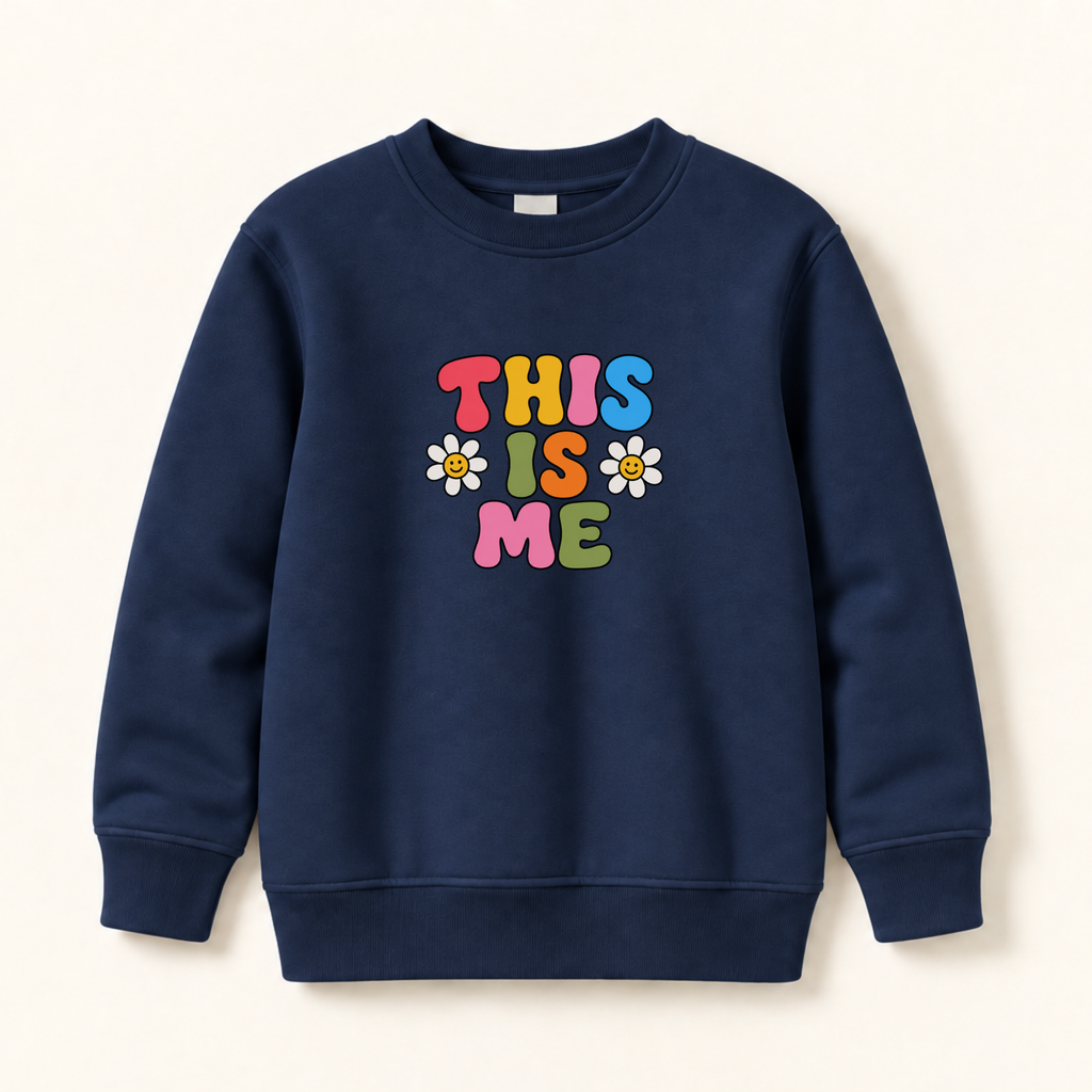THIS IS ME Navy jumper