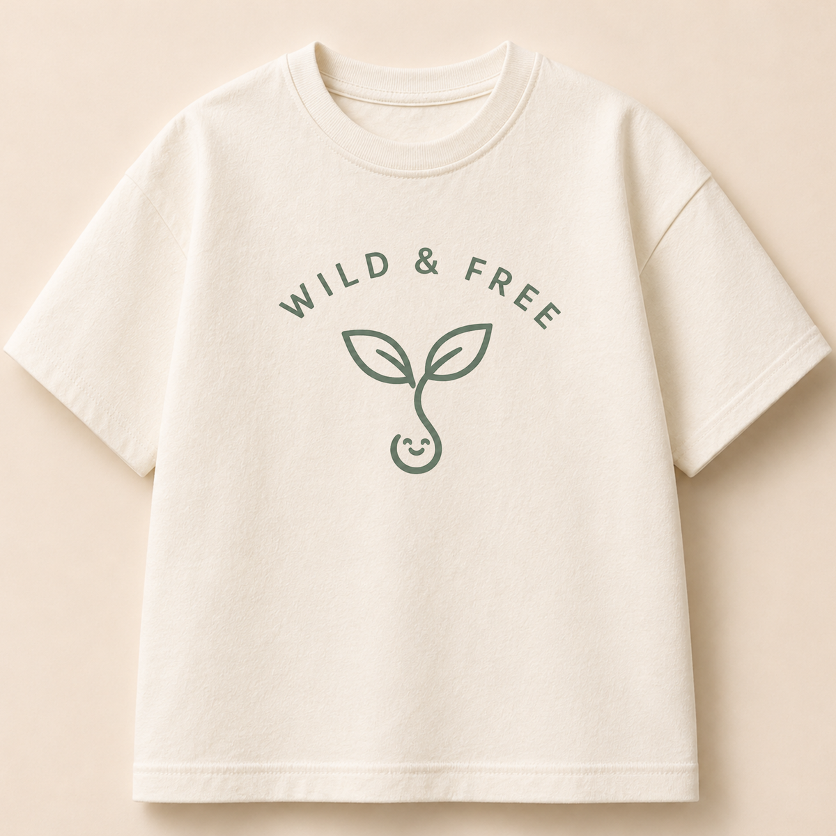 Wild & Free — Organic Cotton Kids T-Shirt