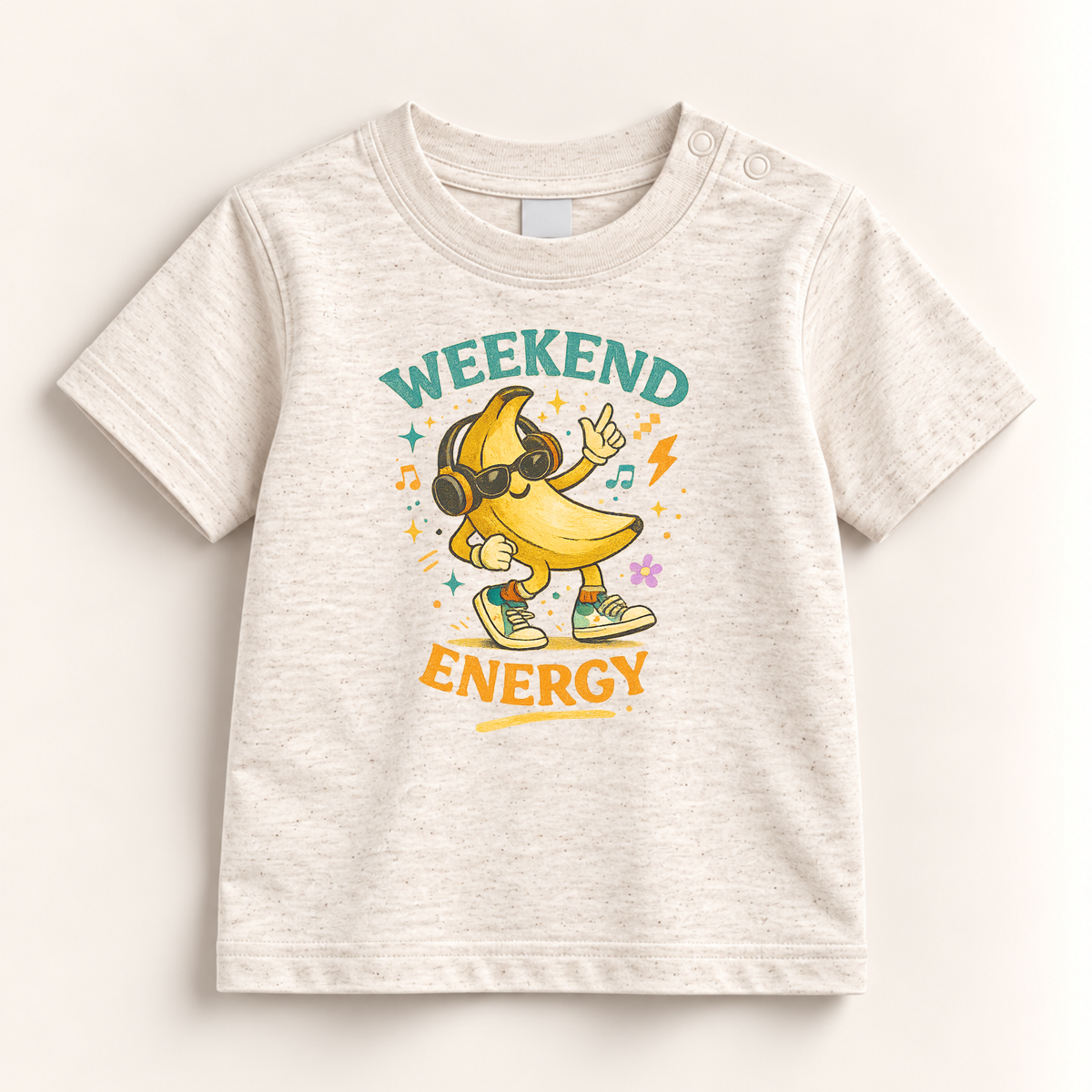 Weekend Energy —  Organic Cotton Toddler Tee