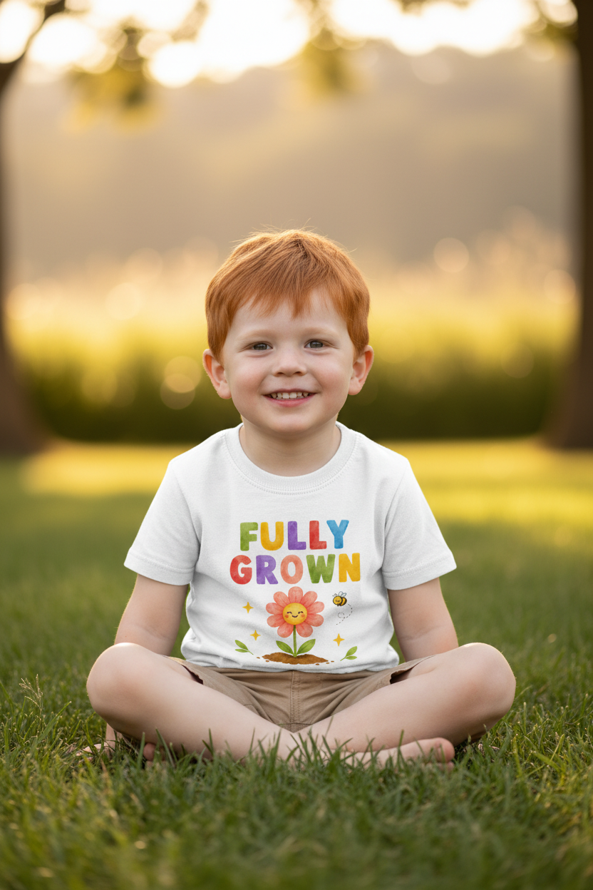 Fully Grown T-shirt Mockup