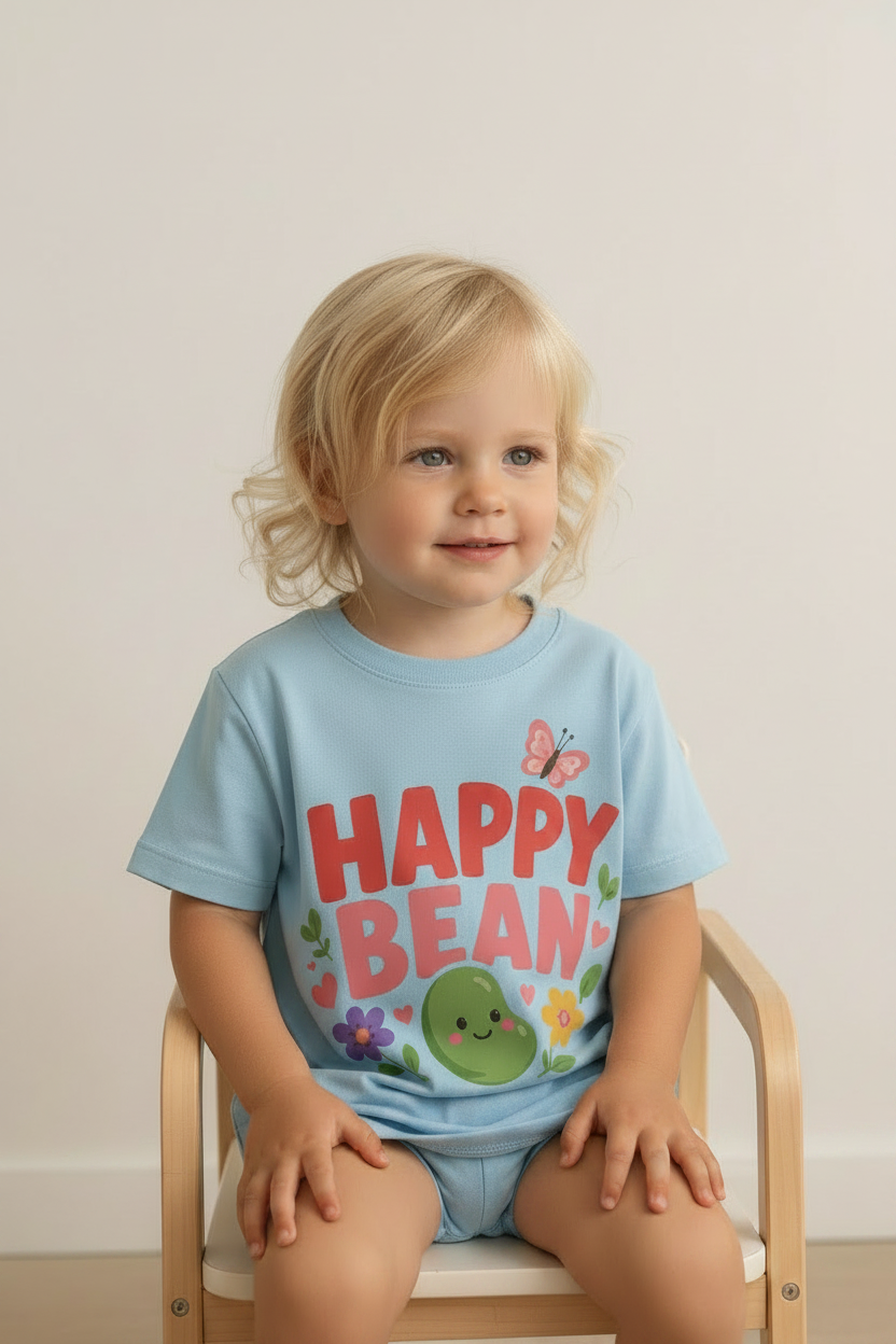 Happy Bean Tee - Smaller Design