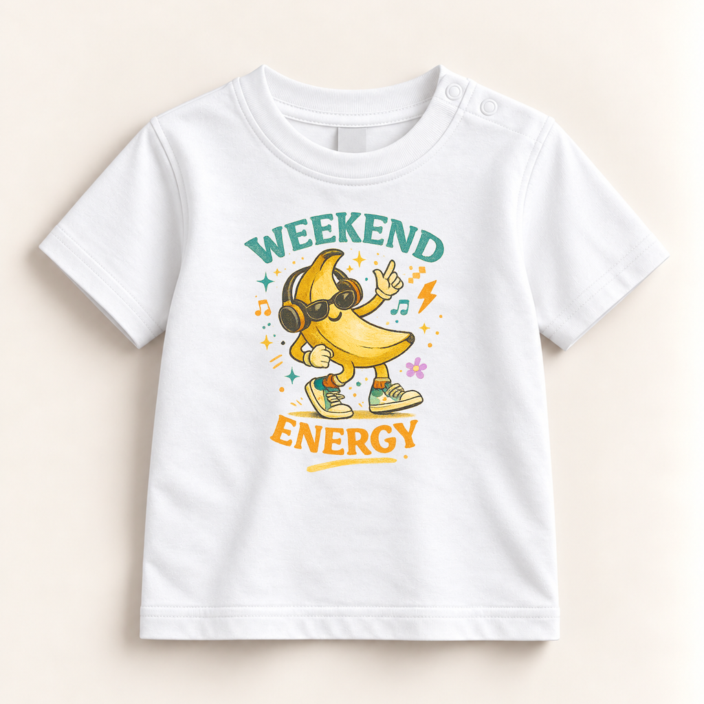 Weekend Energy —  Organic Cotton Toddler Tee