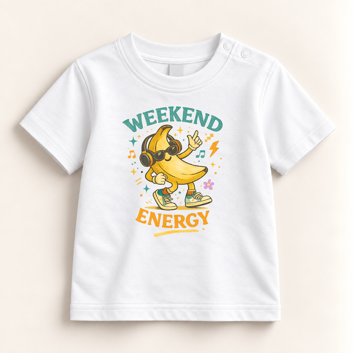 Weekend Energy —  Organic Cotton Toddler Tee